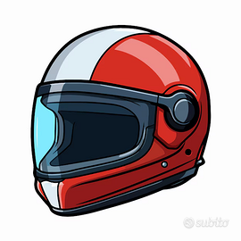 LOTTO CASCO VINTAGE MOTO/SCOOTER ANNI 80 BOERI