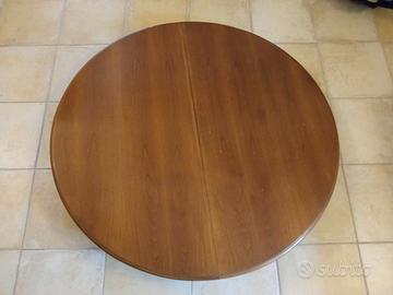 Tavolo tondo allungabile 120+40