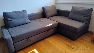 Divano letto angolare/contenitore, IKEA FRIHETEN