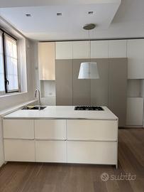 cucina ad isola con elettrodoestici