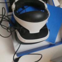 ps4vr+fucile+2playstation move+base ricarica+gioco