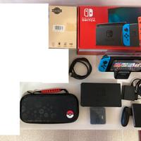 Console Nintendo Switch Blu/Rosso Neon [ed. 2021]