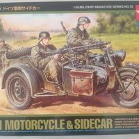 German motorcycle e sidecar
