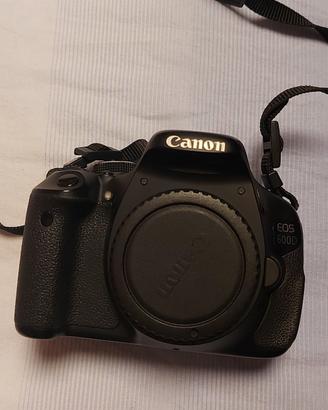 Canon EOS 600D e accessori