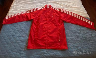 Felpa ADIDAS rossa tenuta come nuova.