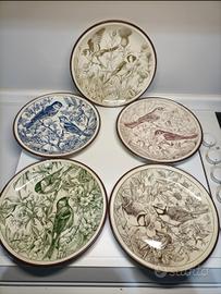 Vintage.5 piatti da collezione Amici del mattino P