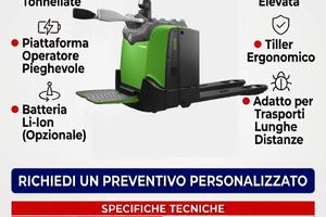 Transpallet elettrico Cesab P320 Nuovi