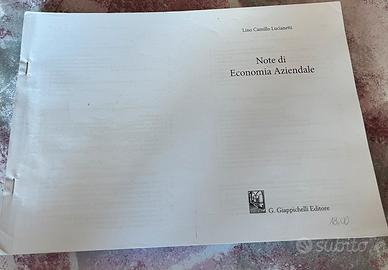 Note di economia aziendale
