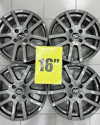 RL49 Cerchi usati MSW 22 da 16" 4X108