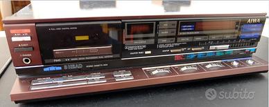 Aiwa Ad F640 deck 3 testine doppio capstan 