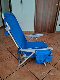 Spiaggina  sdraio mare