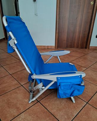Spiaggina  sdraio mare