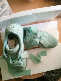 PUMA, SCARPE COLORE ACQUA MARINA NM 38