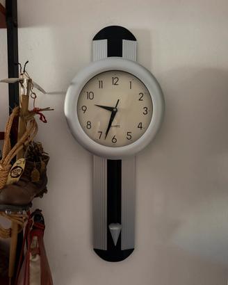 Orologio da parete anni ‘80 con pendolo Quartz