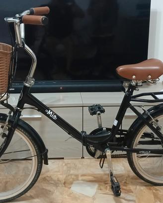 Bicicletta pieghevole TEKLIO La Mia 20" – nera