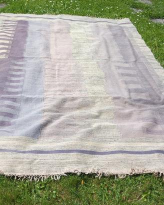 tappeto grande in lana e cotone