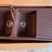 Lavello cucina PLADOS in granito/composito color r