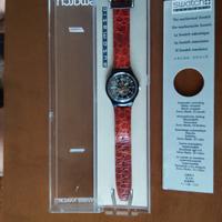 Swatch Automatic SAB102 Black Circles - 1993