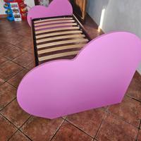 struttura letto bambina