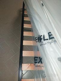 letto da una piazza e mezzo e materasso