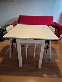 Tavolo IKEA allungabile  50/70/90 cm bianco