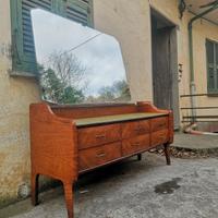 cassettiera comò e toeletta Anni 50 modernariato