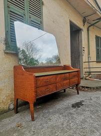 cassettiera comò e toeletta Anni 50 modernariato