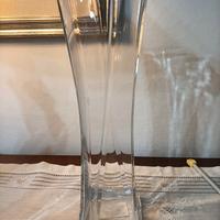 Vaso in vetro trasparente 
