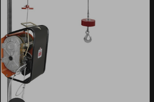 Elevatore iori dm 200 a ponteggio