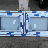 Infisso in pvc da 70 mm colore noce chiaro