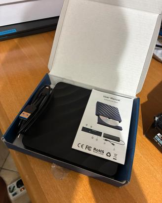 Lettore DVD Cd esterno usb c