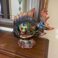 Lampada Pesce Ceramica Vallauris