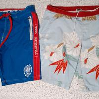 Lotto 2 costumi da bagno da ragazzo