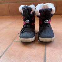 Stivaletti da neve bambina N 22/23 Decathlon
