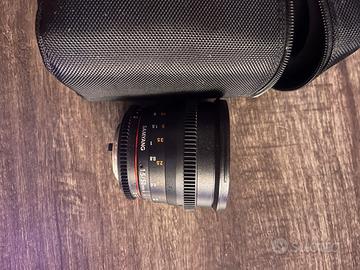 Samyang 50mm T1.5 Cine AS UMC Nikon F