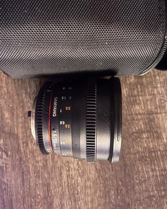 Samyang 50mm T1.5 Cine AS UMC Nikon F