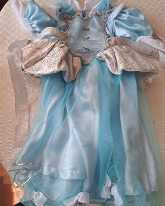 Vestito cenerentola carnevale 2-3 anni_15€
