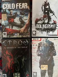 Lotto 17 Giochi PC vintage - Action/Horror/Rar