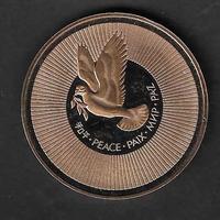 ONU - Moneta in bronzo "Pace"