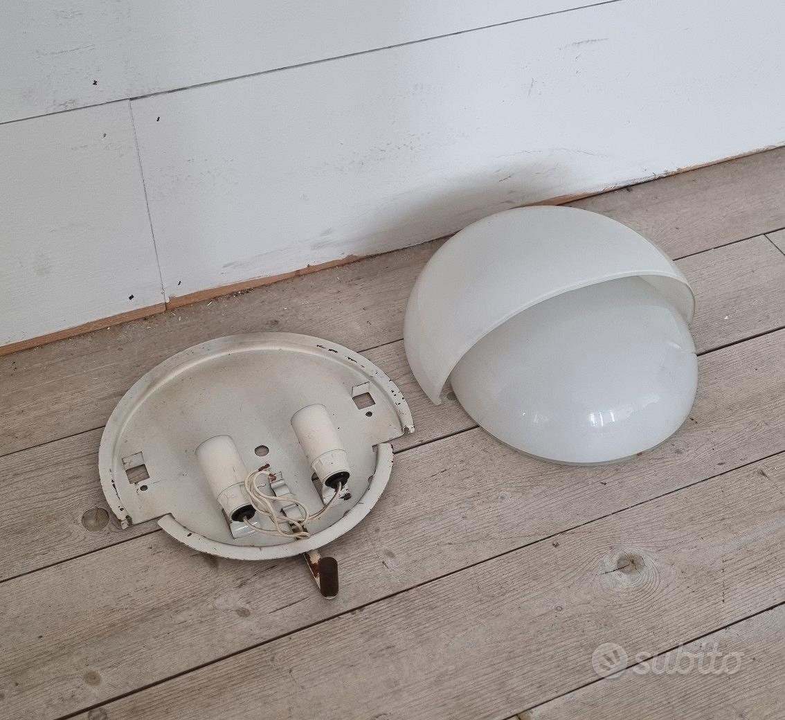 Applique Mania Artemide Vetro Opalino Collezionismo In vendita a Como