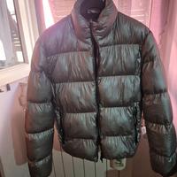 Piumino color Argento