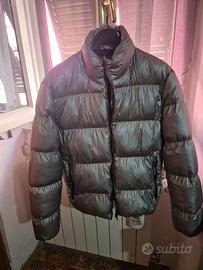 Piumino color Argento