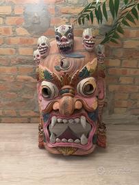 Maschera tribale messicana calavera