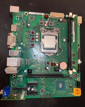 Scheda madre H110 LGA1151+Ram+psu(bundle pc)