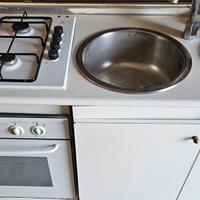 Top piano cottura + lavello e Forno