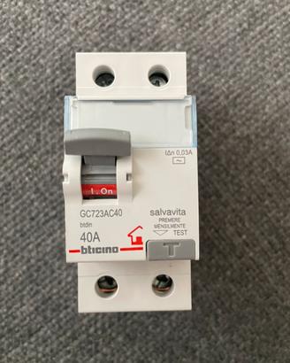 Bticino salvavita GC723AC40