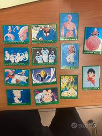 Carte da collezione Dragonball Z, serie verde