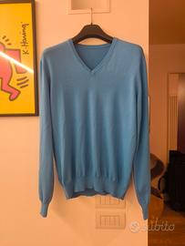 Maglione con scollo a V - Maglificio Gran Sasso