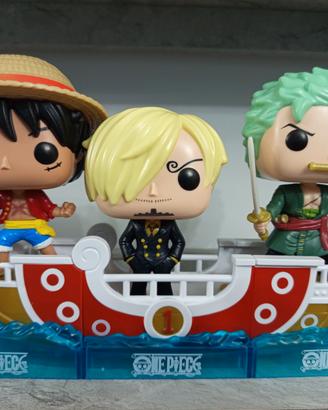 Barca completa Funko pop One piece kinder