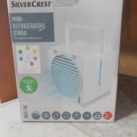 Ventilatore set 4 mini refrigeratori aria silver